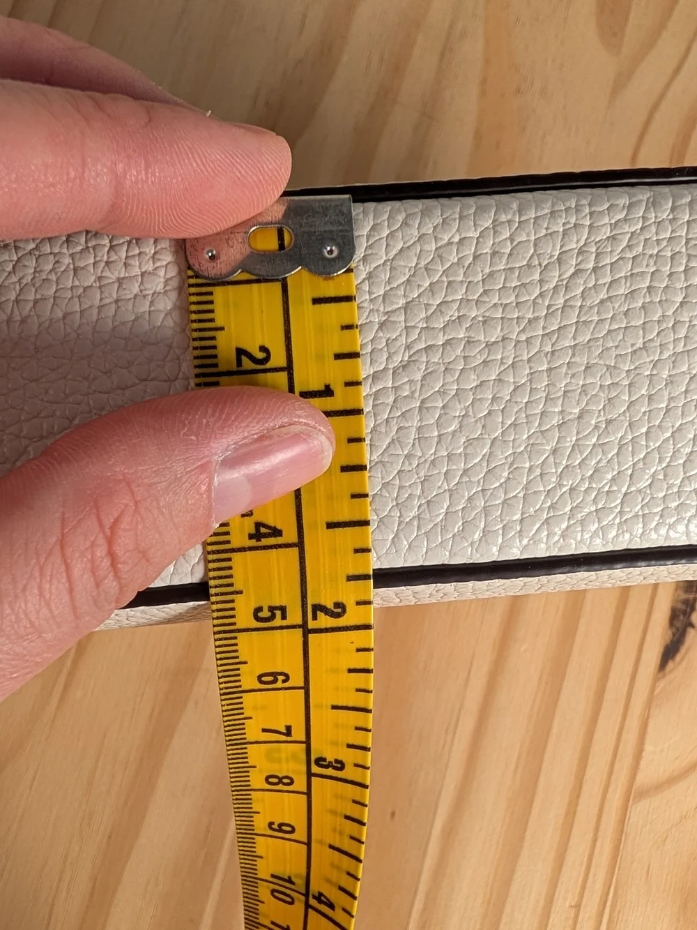 Coach Pebble Leather Crossbody Bag in Chalk